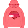 BLAZE HEART HOODIE RED