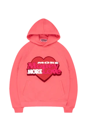 BLAZE HEART HOODIE RED