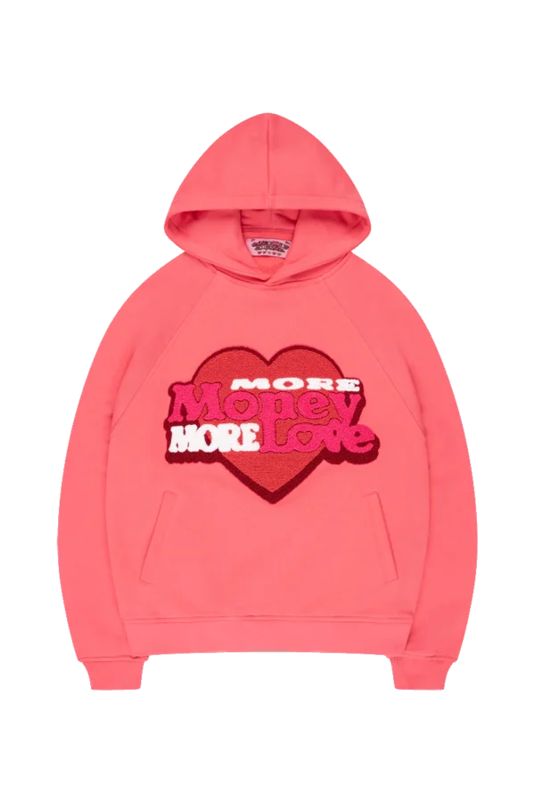 BLAZE HEART HOODIE RED