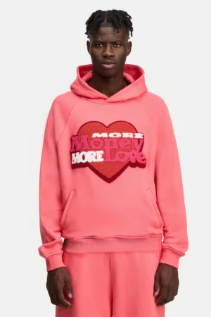 BLAZE HEART HOODIE RED