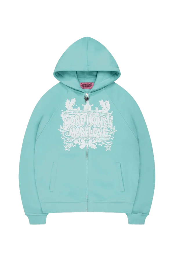 ICE GEEK ZIP MINT BLUE