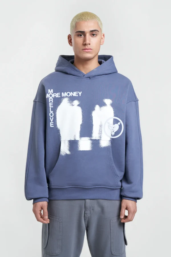 LOST BOND HOODIE BLUE SMOKE