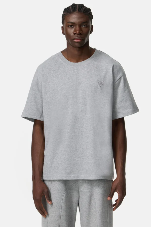 STACKS TEE GREY MELANGE