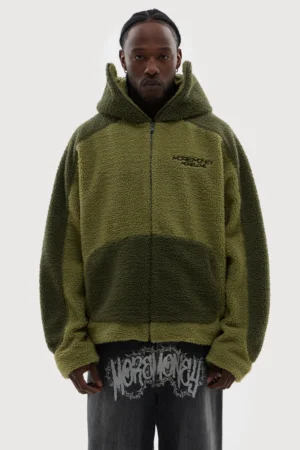 MULTIFACED FLEECE GREEN