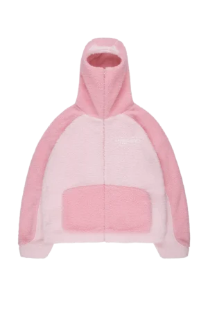 MULTIFACED FLEECE PINK